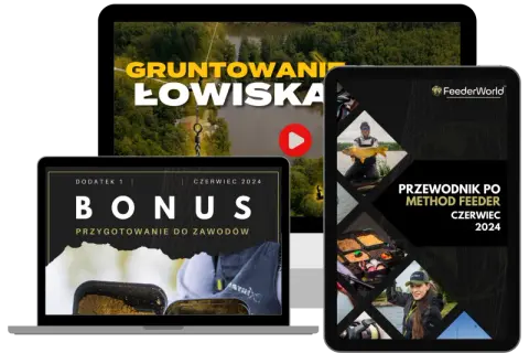 Wędka method feeder na ekranach urządzeń. Przewodnik po łowieniu i bonusy dla wędkarzy.